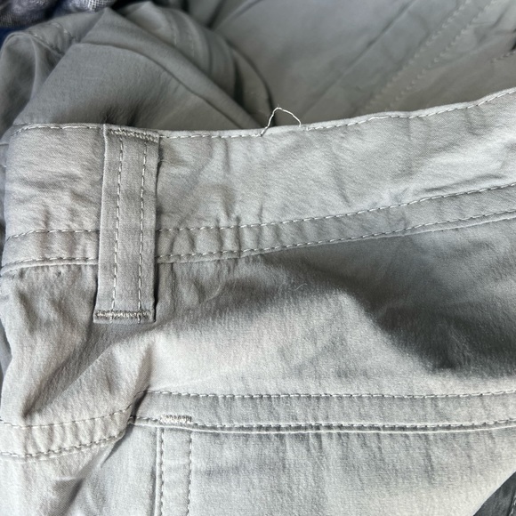 REI Utility Cargo Convertible Trail Pants Grey Size Small - Picture 7 of 9
